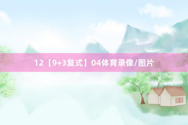 12　　【9+3复式】04体育录像/图片