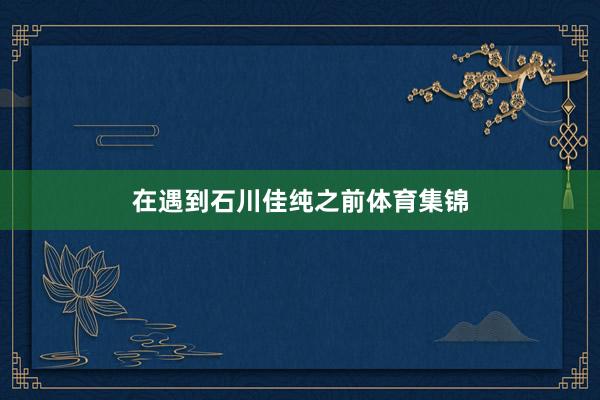 在遇到石川佳纯之前体育集锦